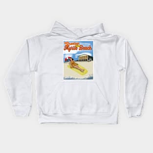 Greetings From Myrtle Beach Kids Hoodie